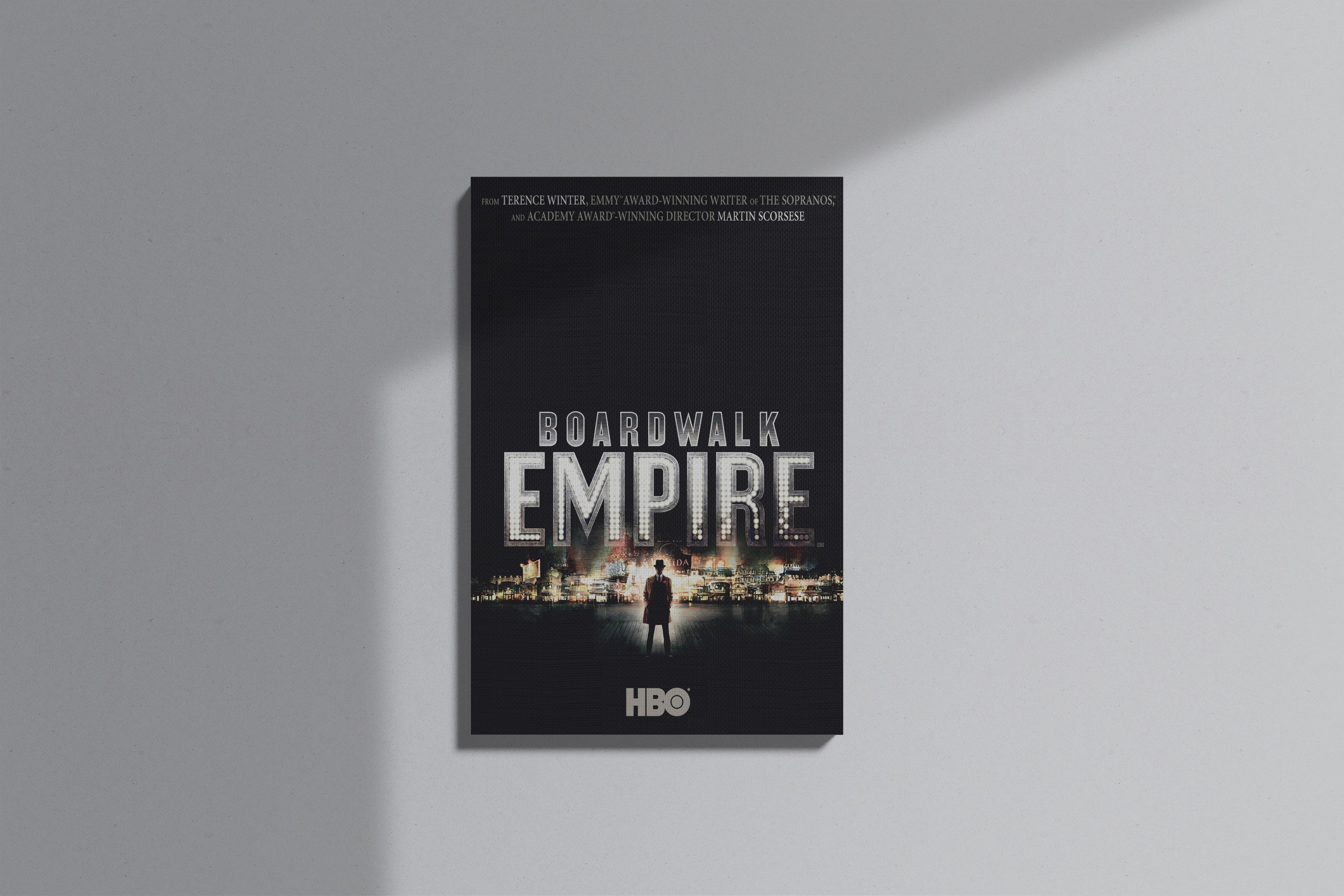 GeekCultcha Boardwalk Empire HBO Premium Canvas Print