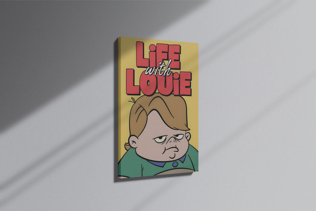 GeekCultcha Life with Louie Premium Canvas Print