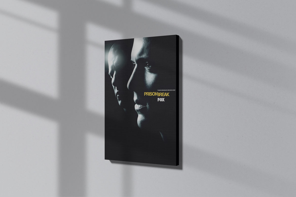 GeekCultcha Prison Break Series Canvas Print