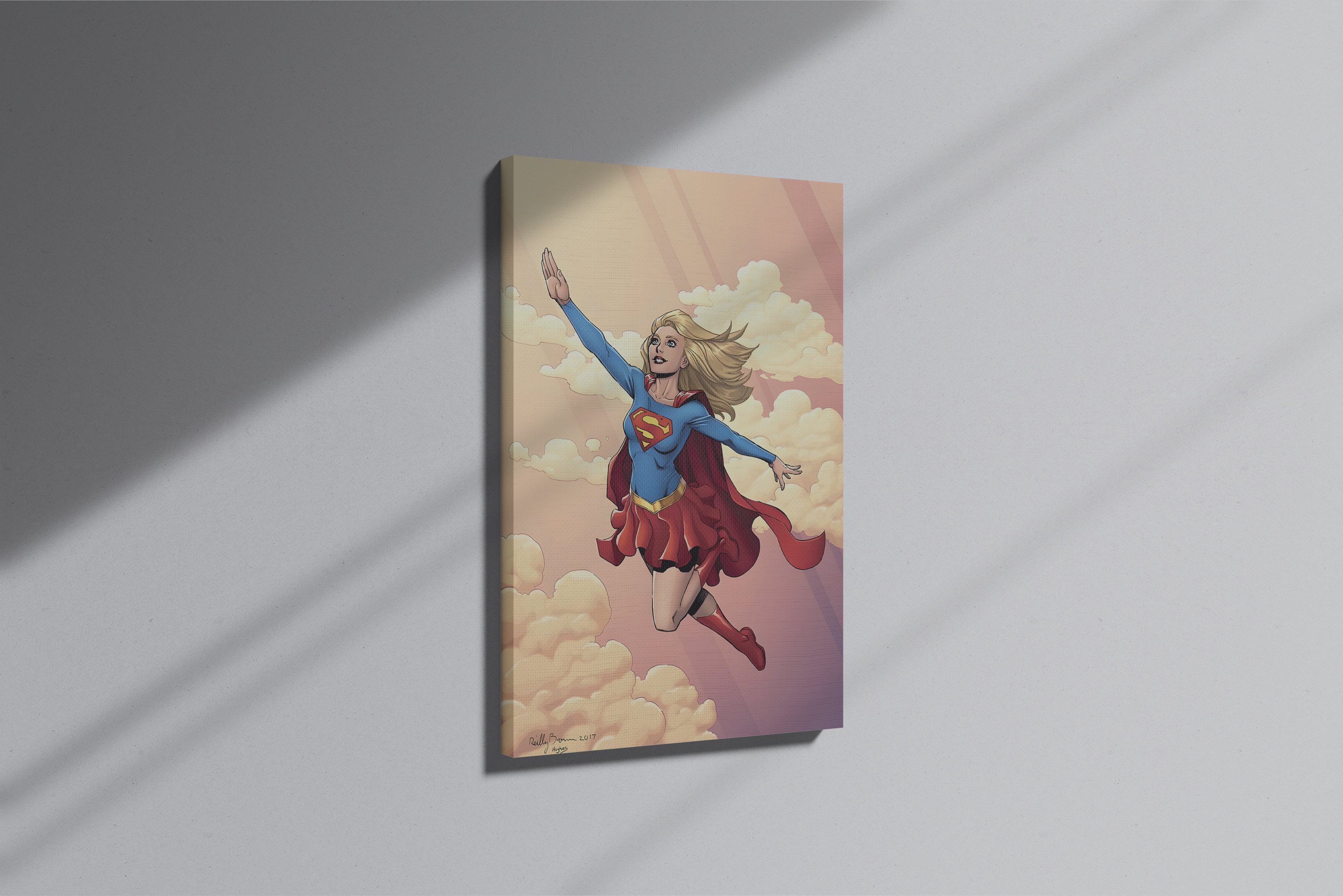 GeekCultcha DC Comics Supergirl Premium Canvas Print
