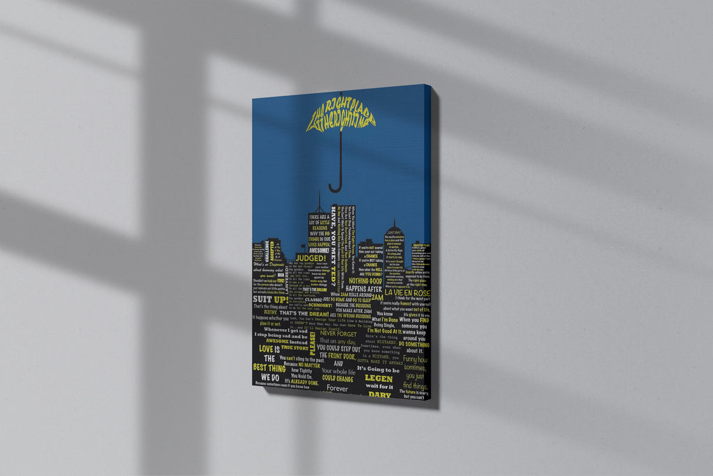 GeekCultcha How I Met Your Mother Themed Premium Canvas Print
