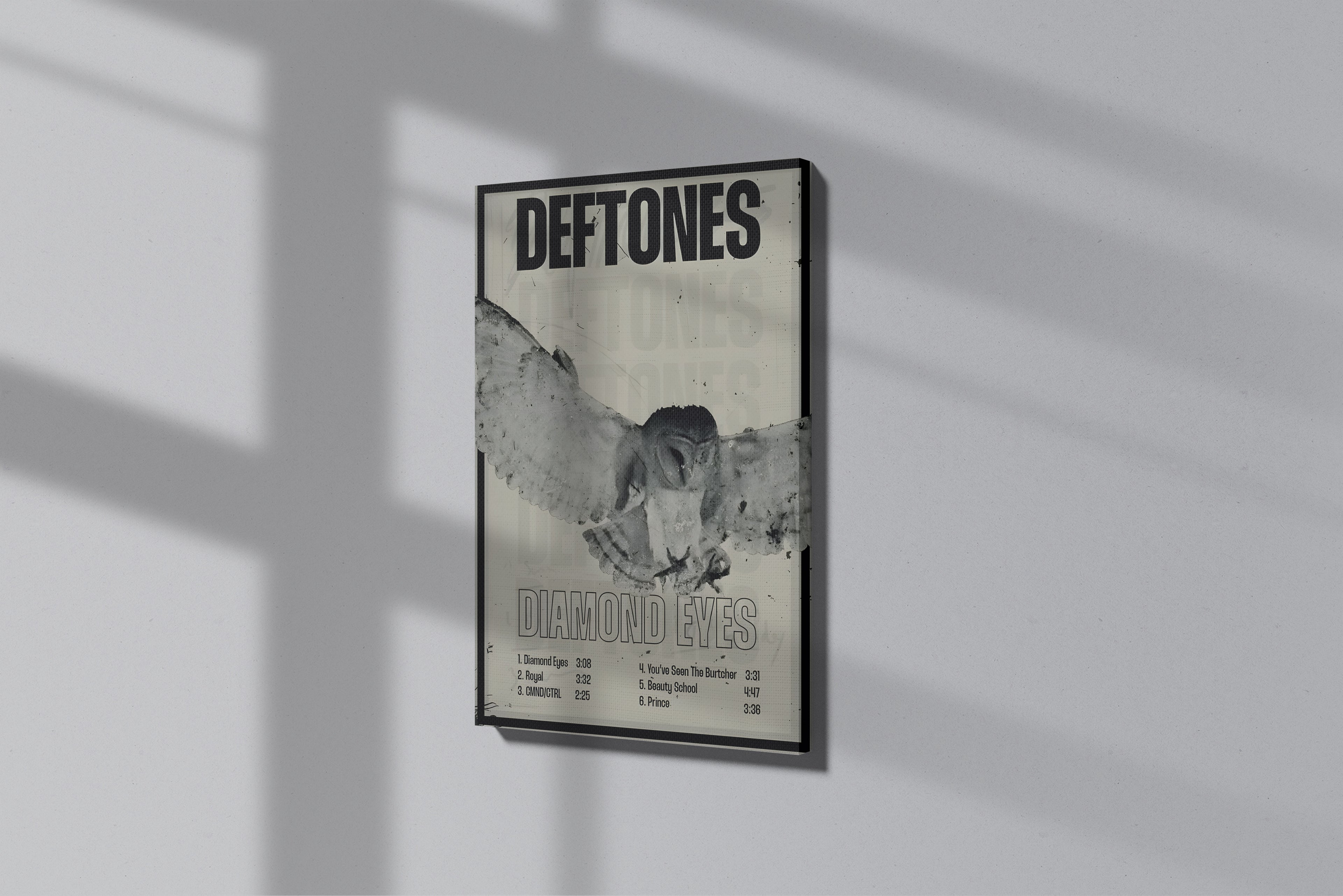 GeekCultcha Deftones Diamond Eyes Premium Canvas Print