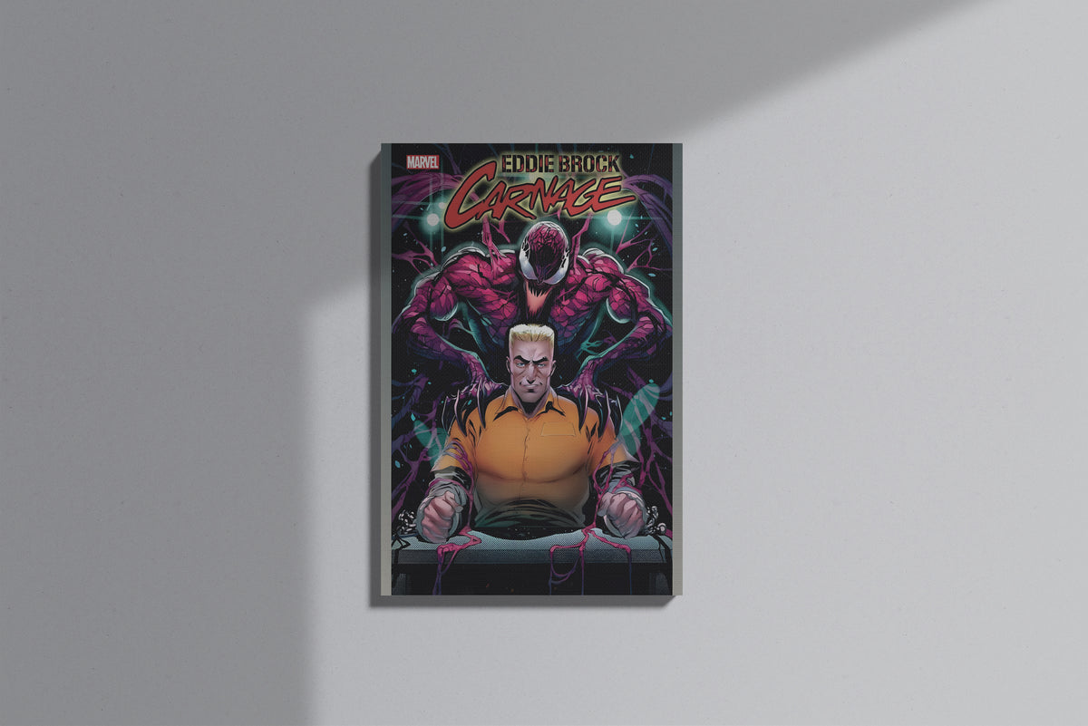 GeekCultcha Marvel Eddie Brock and Carnage Premium Canvas Print