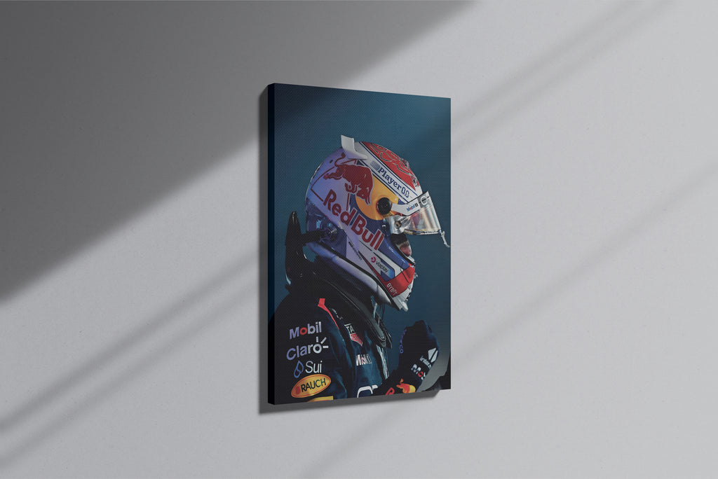 GeekCultcha Red Bull Racing Themed Premium Canvas Print