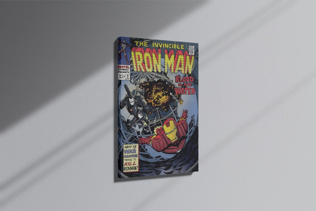 GeekCultcha Marvel Iron Man Premium Canvas Print