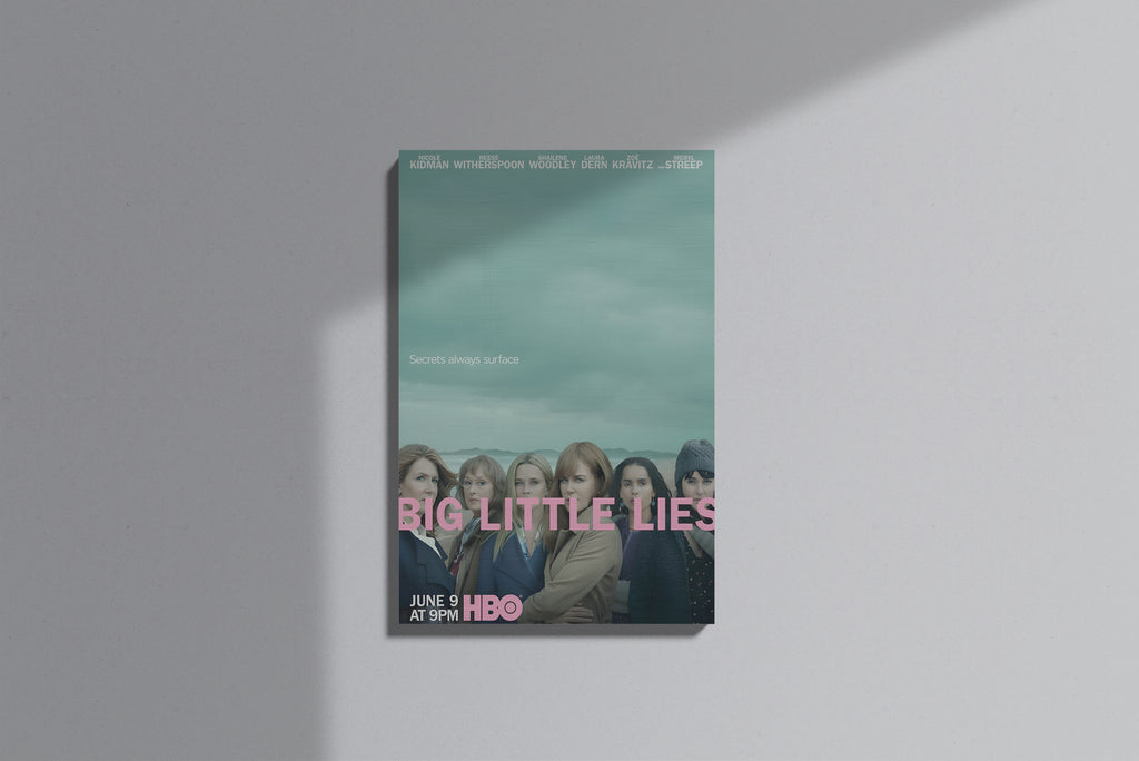 GeekCultcha Big Little Lies Premium Canvas Print