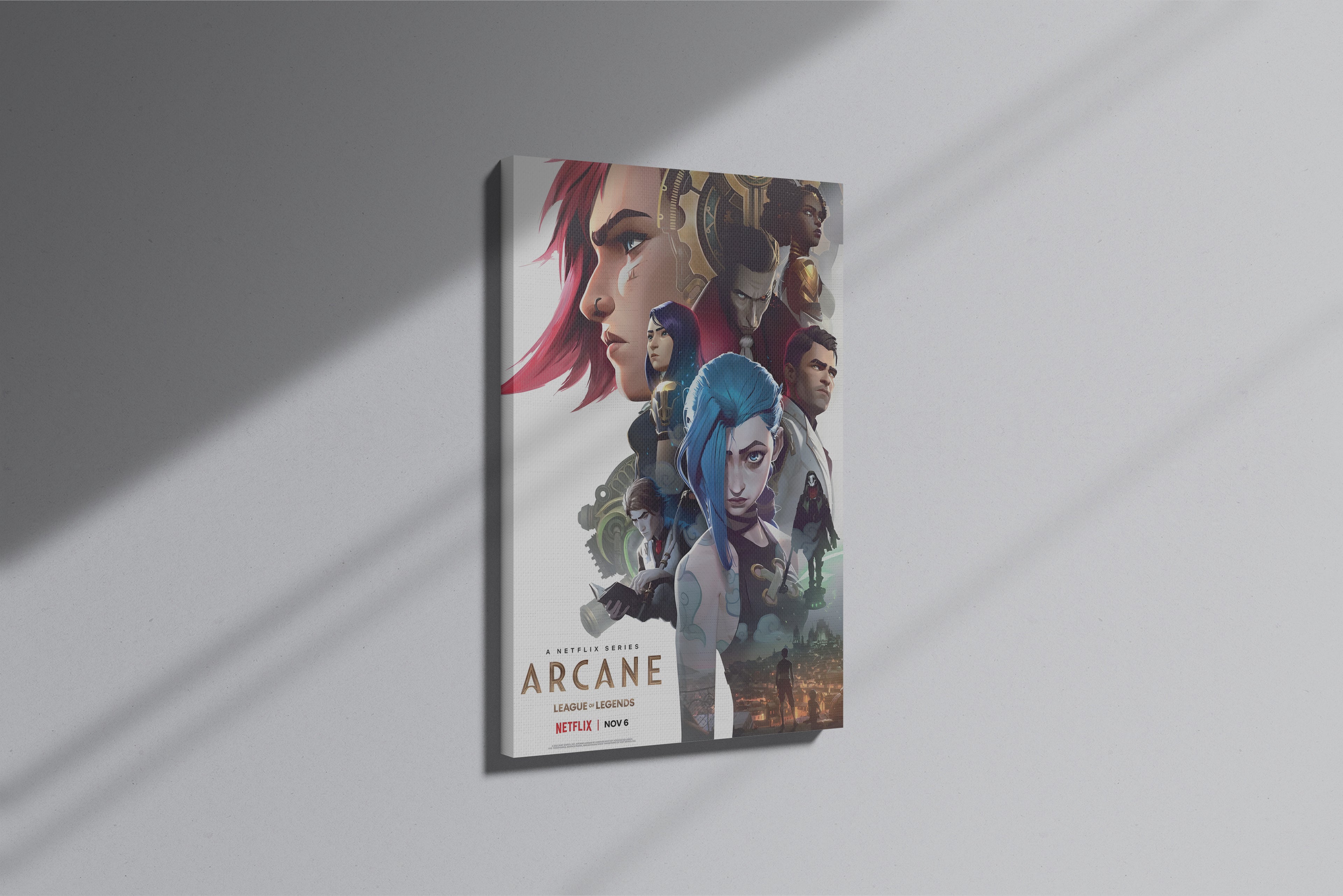 GeekCultcha Arcane League of Legends Premium Canvas Print