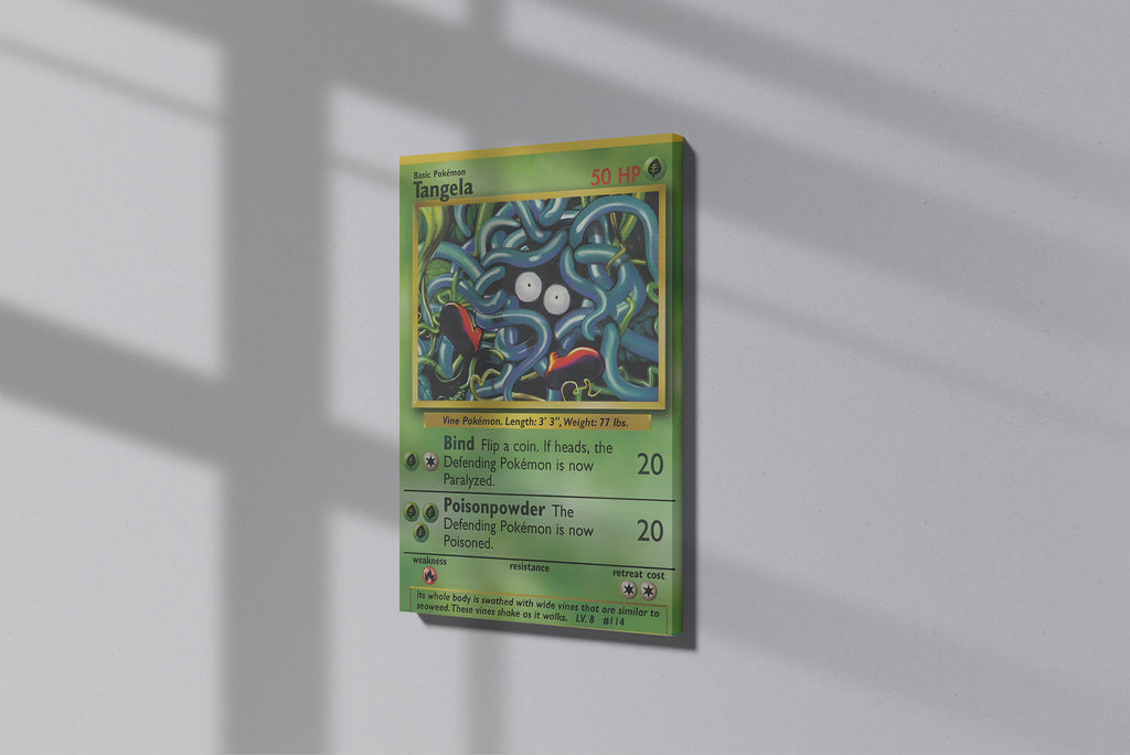 GeekCultcha Pokémon Tangela Premium Canvas Print