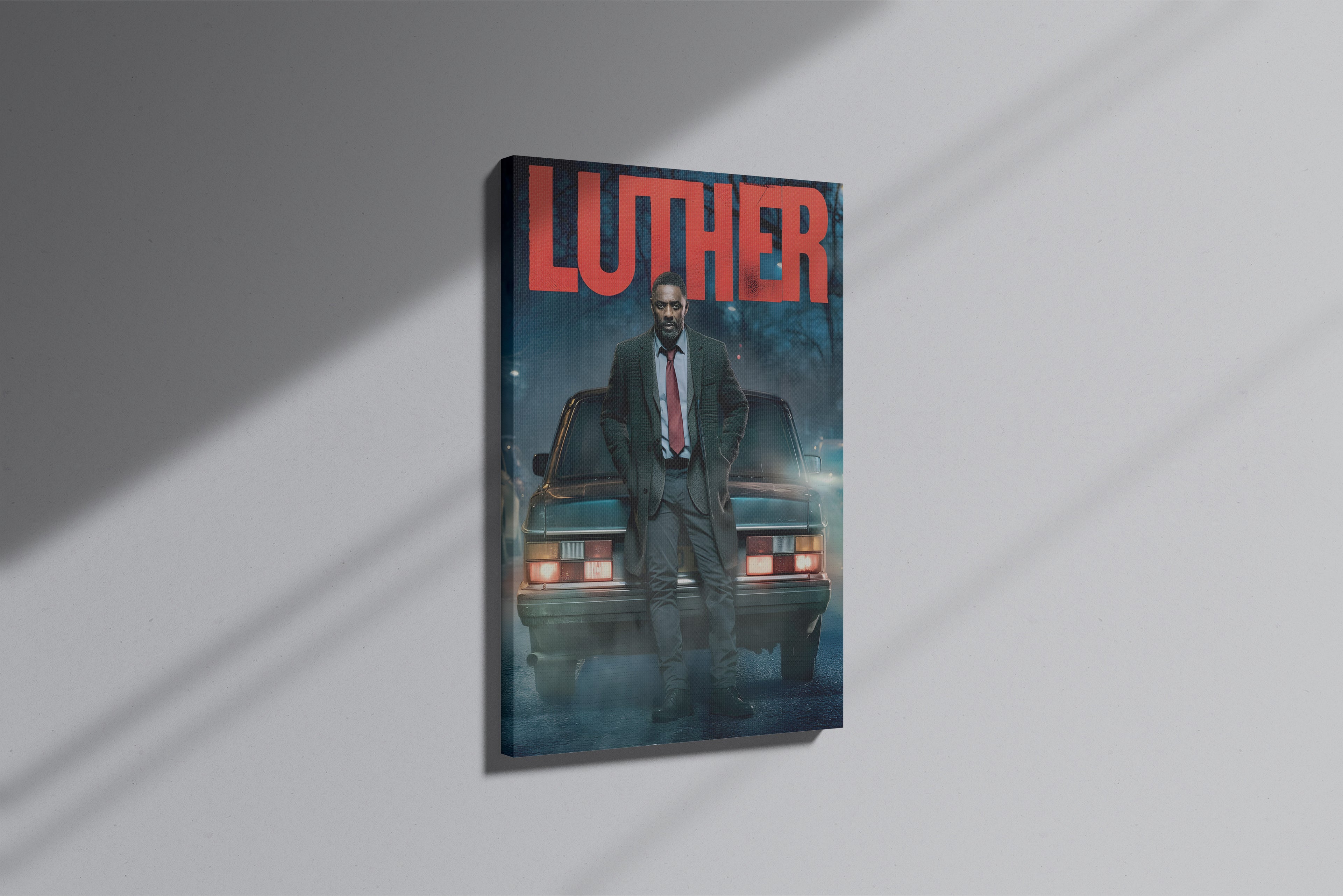 GeekCultcha Luther Series Character Canvas Painting