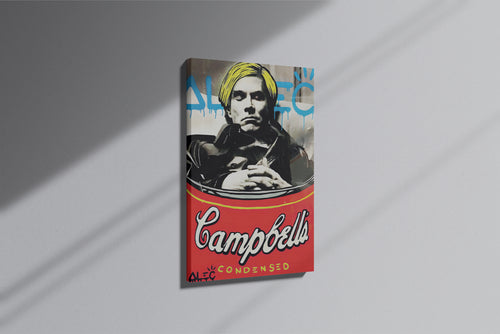 GeekCultcha Andy Warhol Campbell's Premium Canvas Painting Pop Art Style