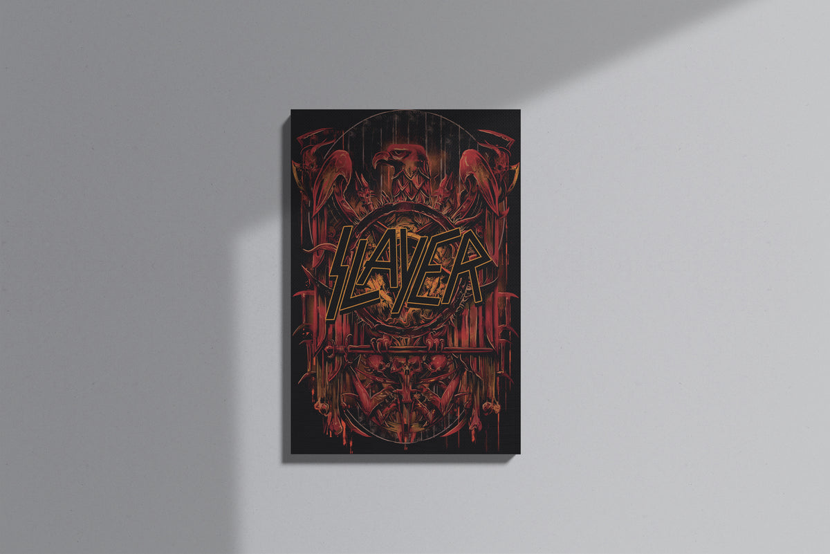GeekCultcha Slayer Logo Premium Canvas Print