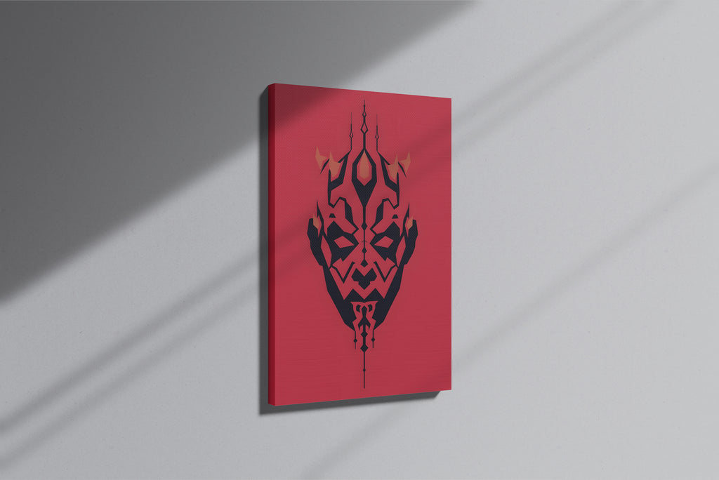 GeekCultcha Star Wars Darth Maul Premium Canvas Print
