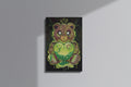 GeekCultcha Grotesque Teddy Bear Themed Premium Canvas Painting