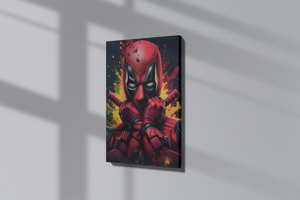 GeekCultcha Marvel Deadpool Premium Canvas Print