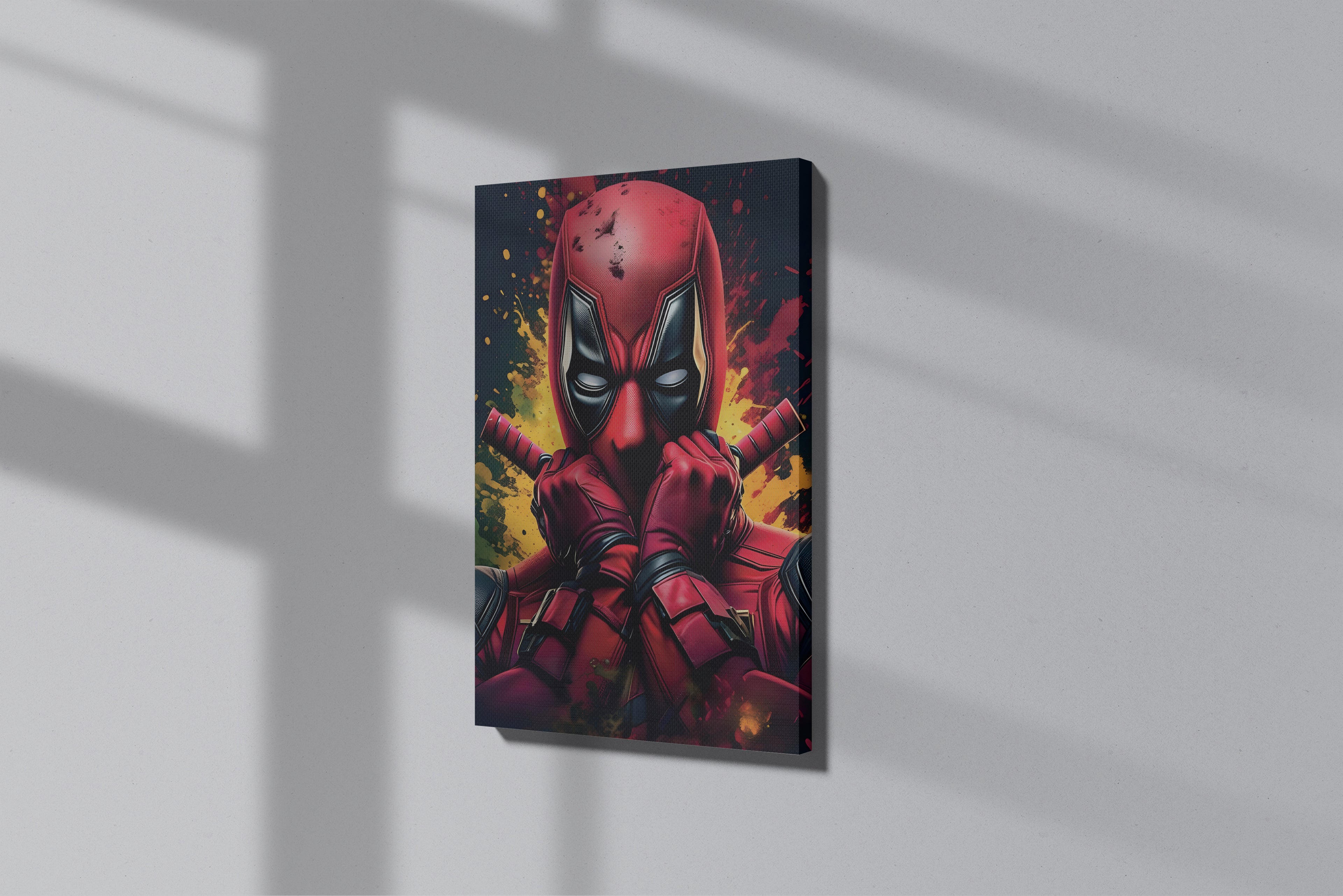 GeekCultcha Marvel Deadpool Premium Canvas Print