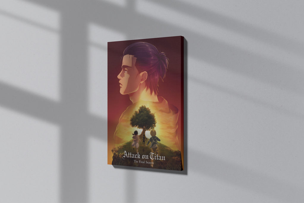 GeekCultcha Attack on Titan Last Season Premium Canvas Print