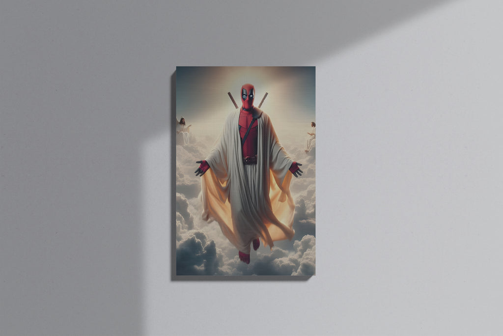 GeekCultcha Marvel Deadpool Premium Canvas Painting