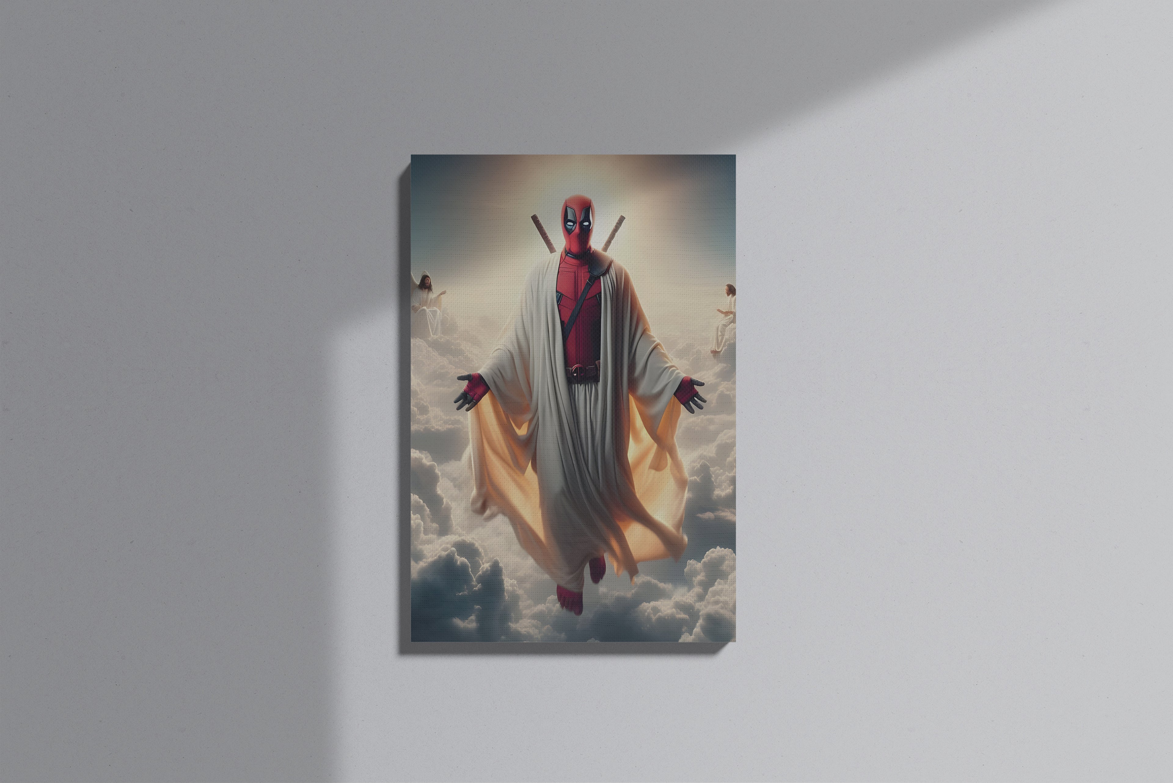 GeekCultcha Marvel Deadpool Premium Canvas Painting