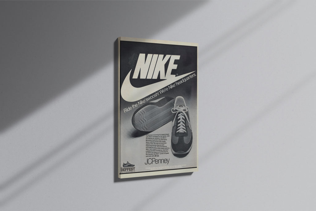 GeekCultcha Nike Retro Shoe Premium Canvas Painting