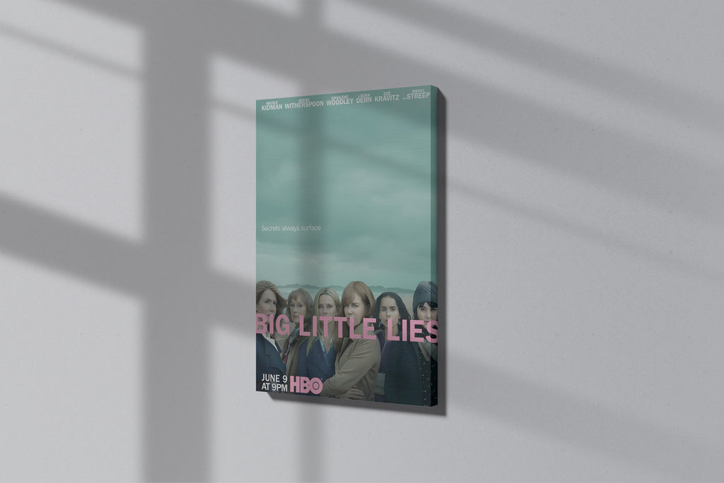 GeekCultcha Big Little Lies Premium Canvas Print