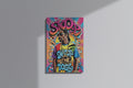 GeekCultcha Snoop Dogg Colorful Design Premium Canvas Painting
