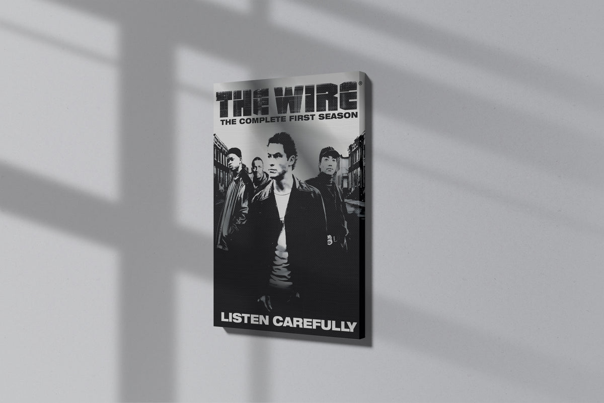 GeekCultcha The Wire First Season Premium Canvas Print