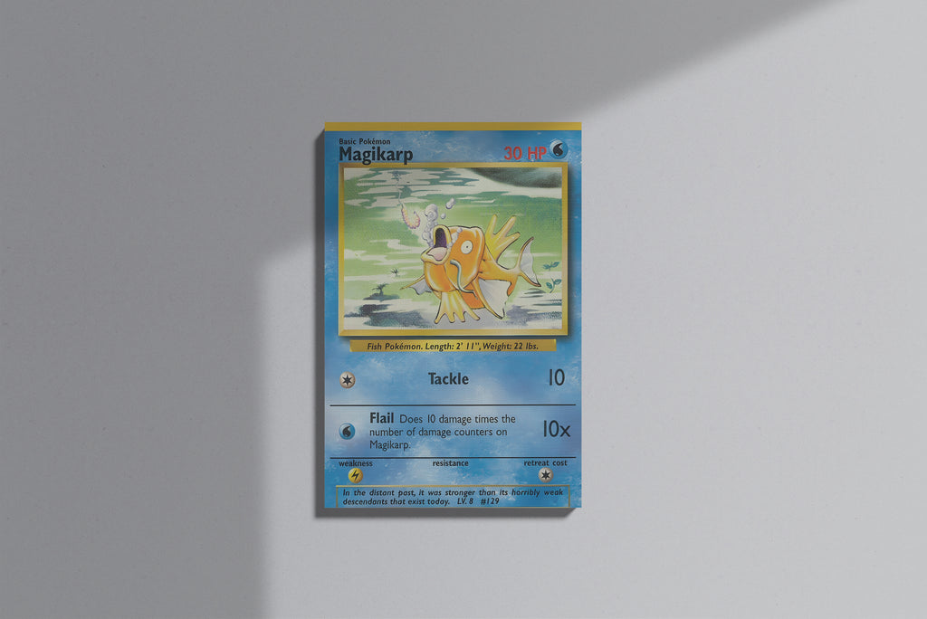 GeekCultcha Pokémon Magikarp Premium Canvas Print