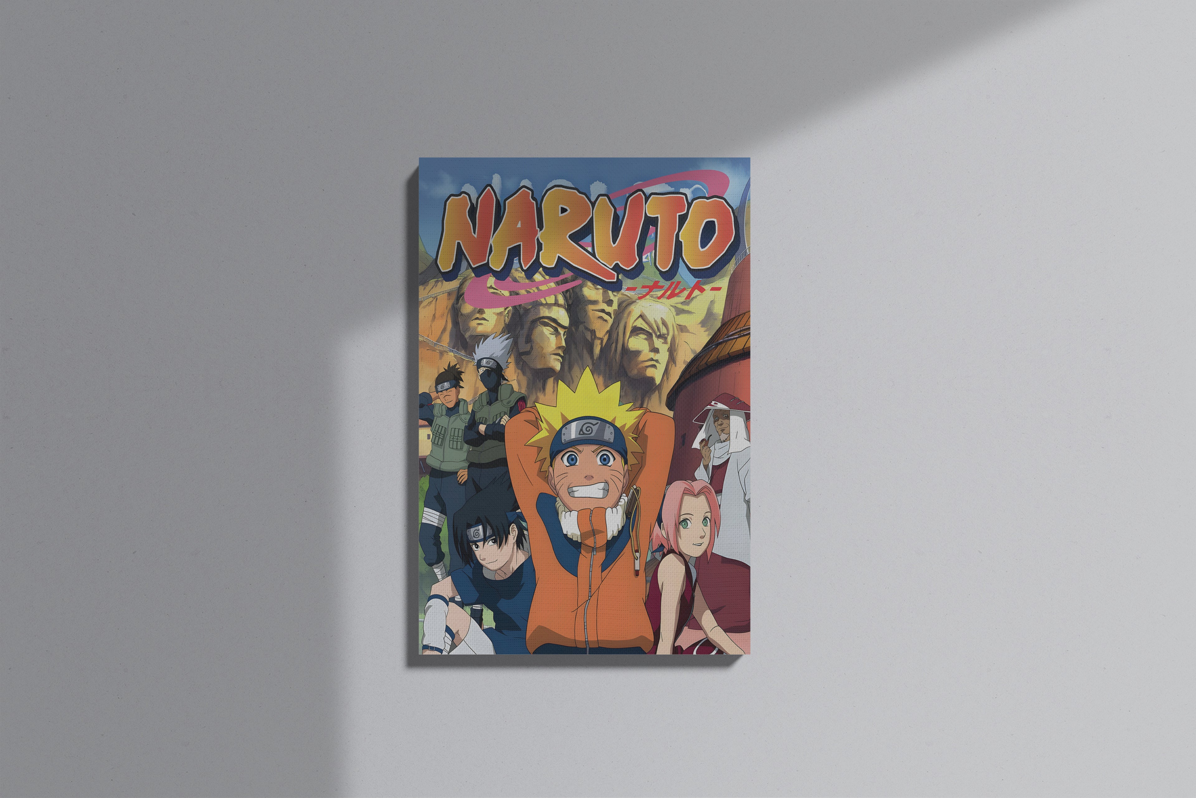 GeekCultcha Naruto Characters Premium Canvas Painting