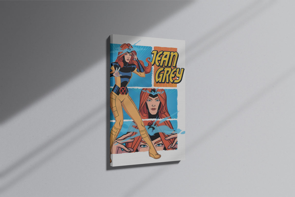 GeekCultcha Marvel Jean Gray Premium Canvas Print