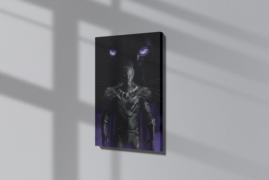GeekCultcha Marvel Black Panther Premium Canvas Print