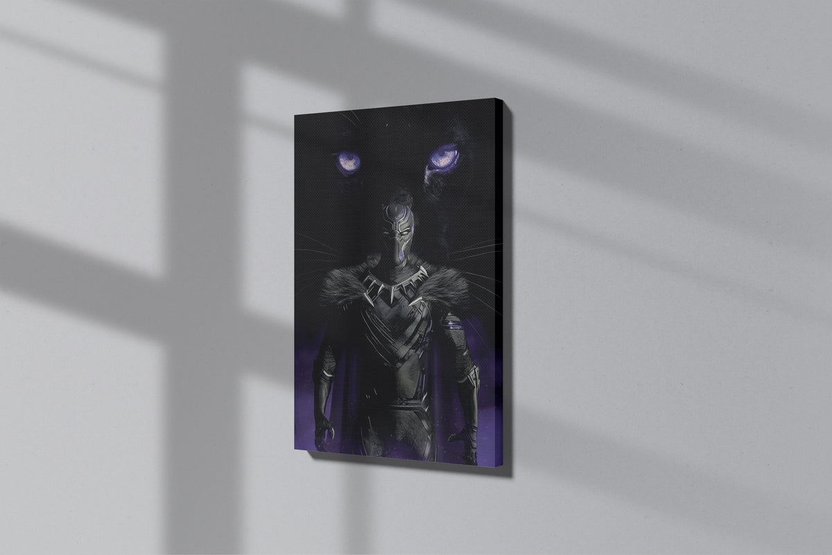 GeekCultcha Marvel Black Panther Premium Canvas Print