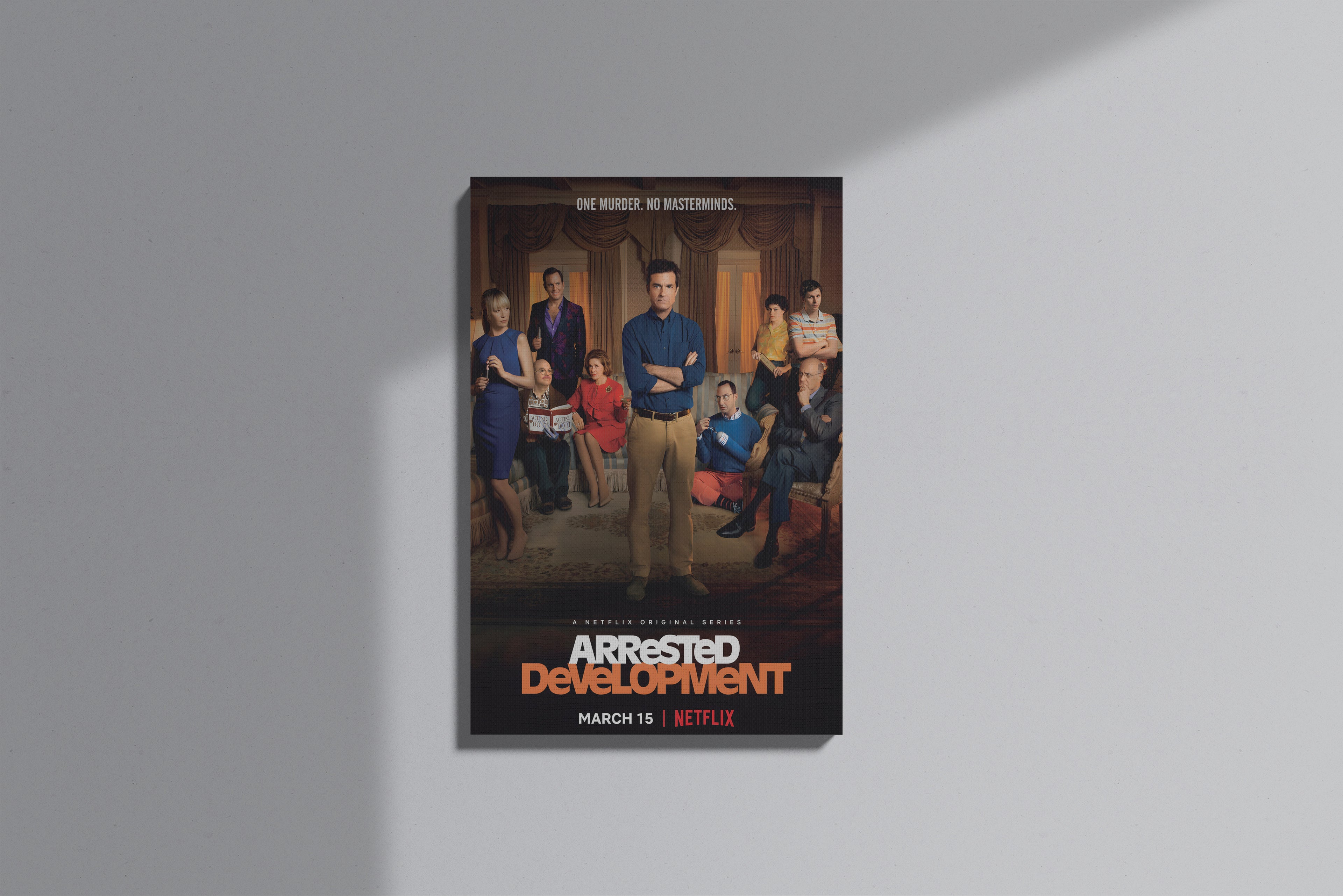 GeekCultcha Arrested Development TV Series Canvas Print