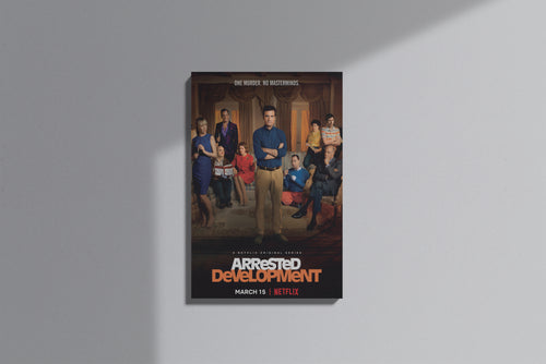 GeekCultcha Arrested Development TV Series Canvas Print