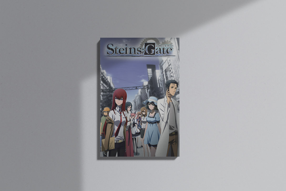 GeekCultcha Steins;Gate Anime Themed Premium Canvas Painting