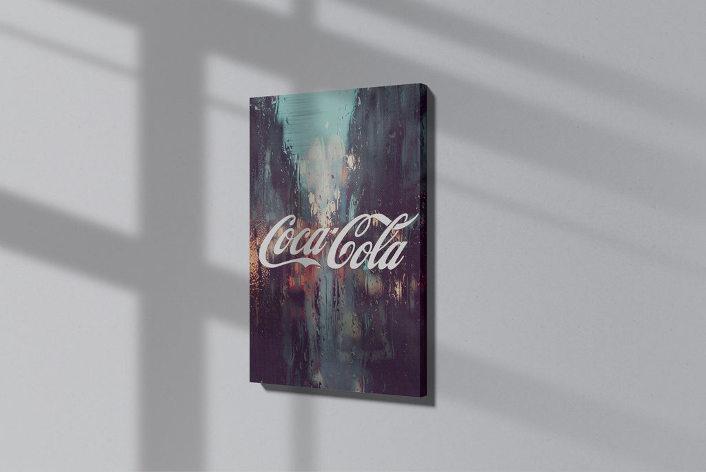 GeekCultcha Coca-Cola Themed Premium Canvas Painting