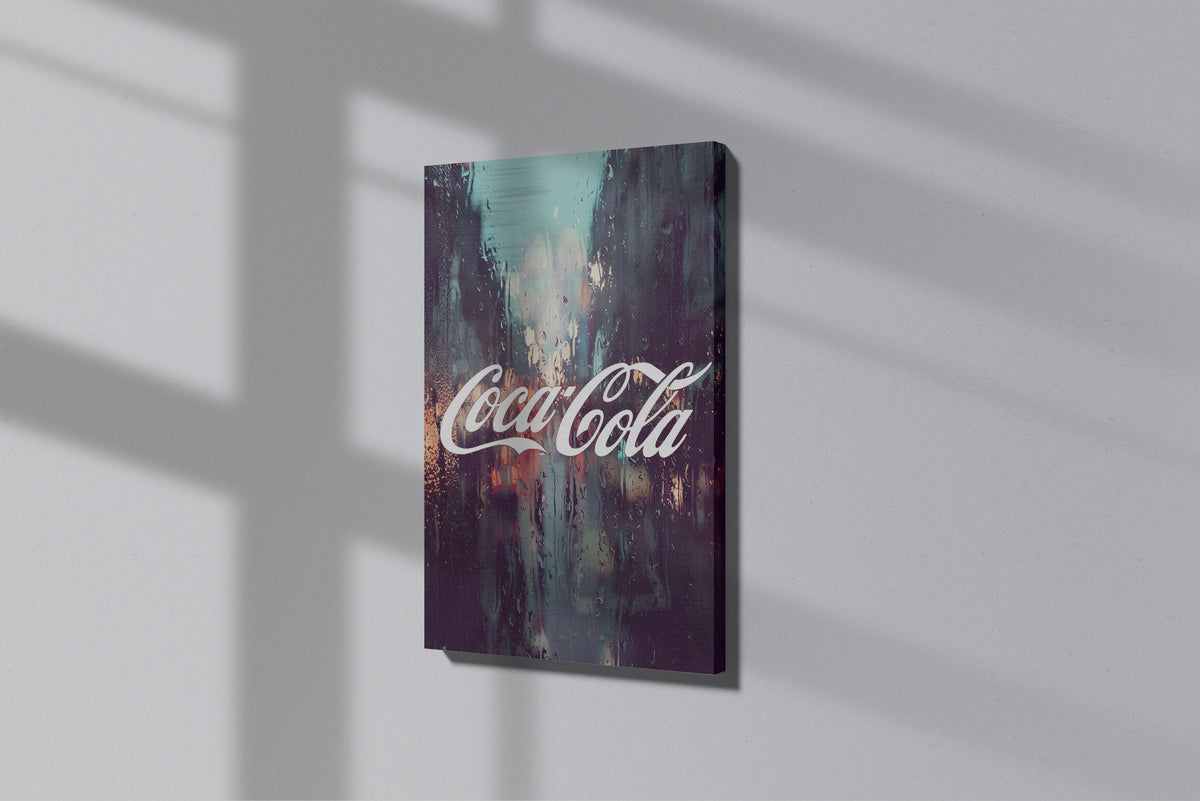 GeekCultcha Coca-Cola Themed Premium Canvas Painting