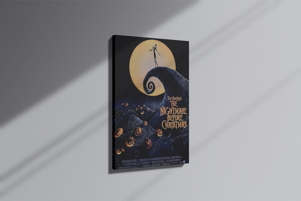 GeekCultcha Tim Burton's The Nightmare Before Christmas Canvas Print