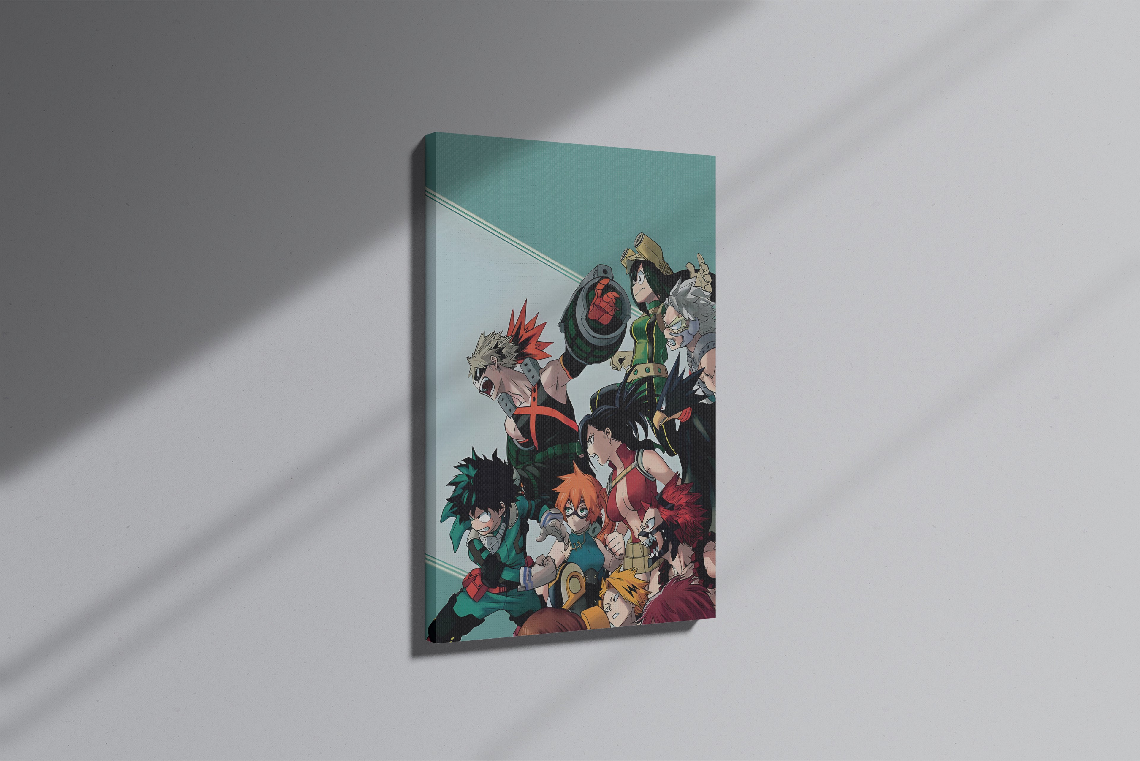 GeekCultcha My Hero Academia Characters Premium Canvas Print