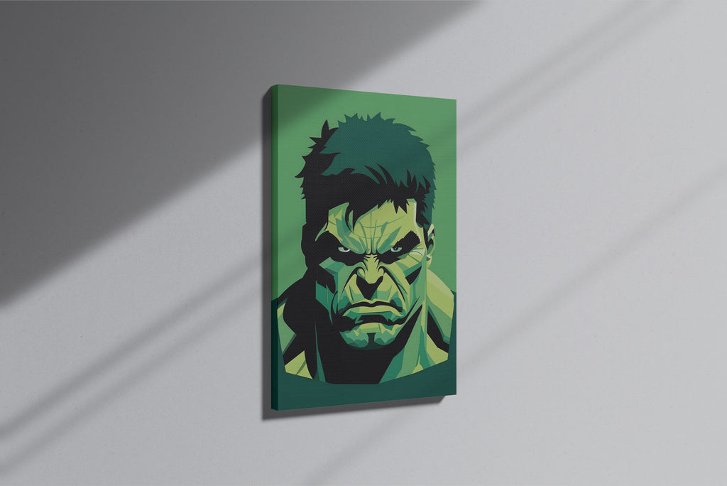 GeekCultcha Marvel Hulk Themed Premium Canvas Painting