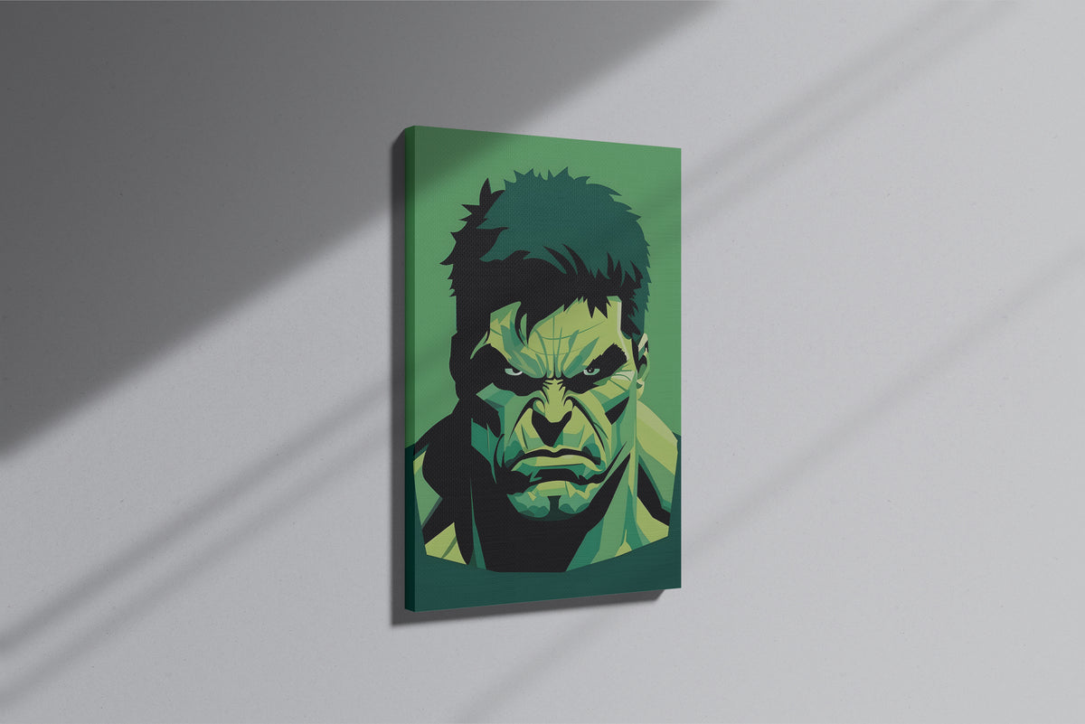 GeekCultcha Marvel Hulk Themed Premium Canvas Painting