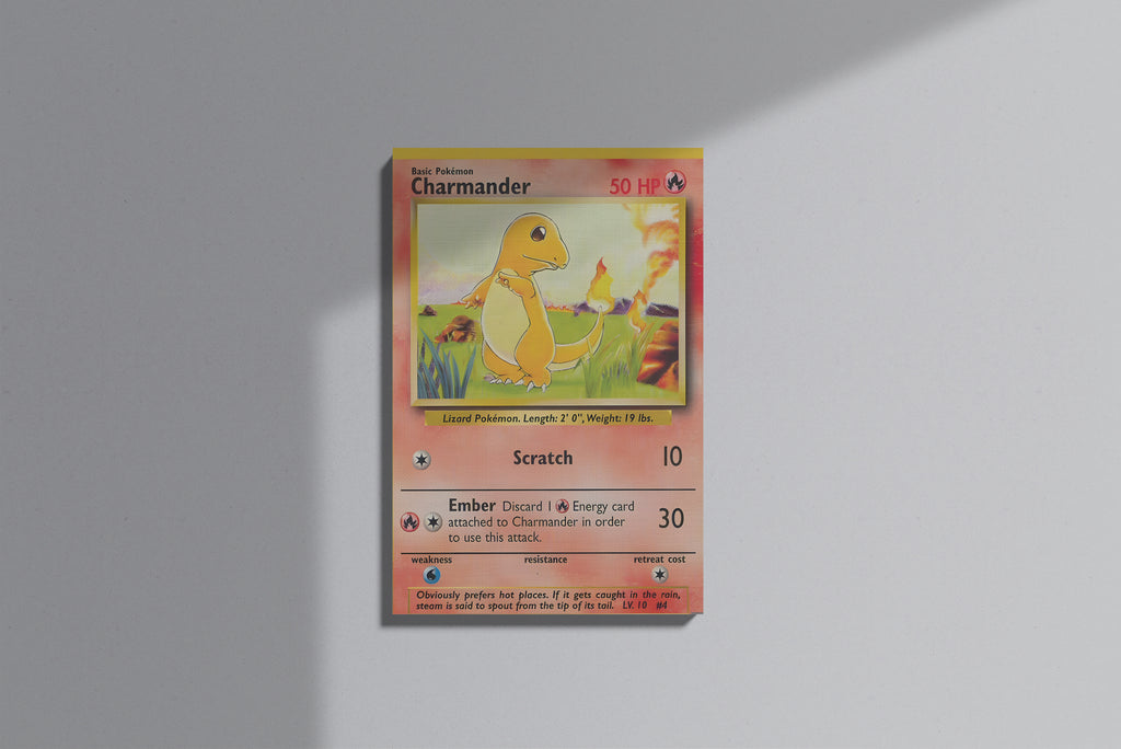 GeekCultcha Pokémon Charmander Premium Canvas Print
