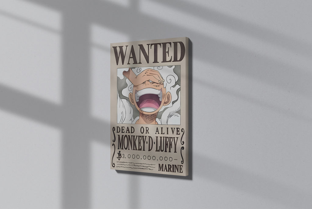 GeekCultcha One Piece Monkey D. Luffy Premium Canvas Print