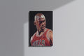 GeekCultcha Chicago Bulls Michael Jordan Premium Canvas Print Dynamic Style