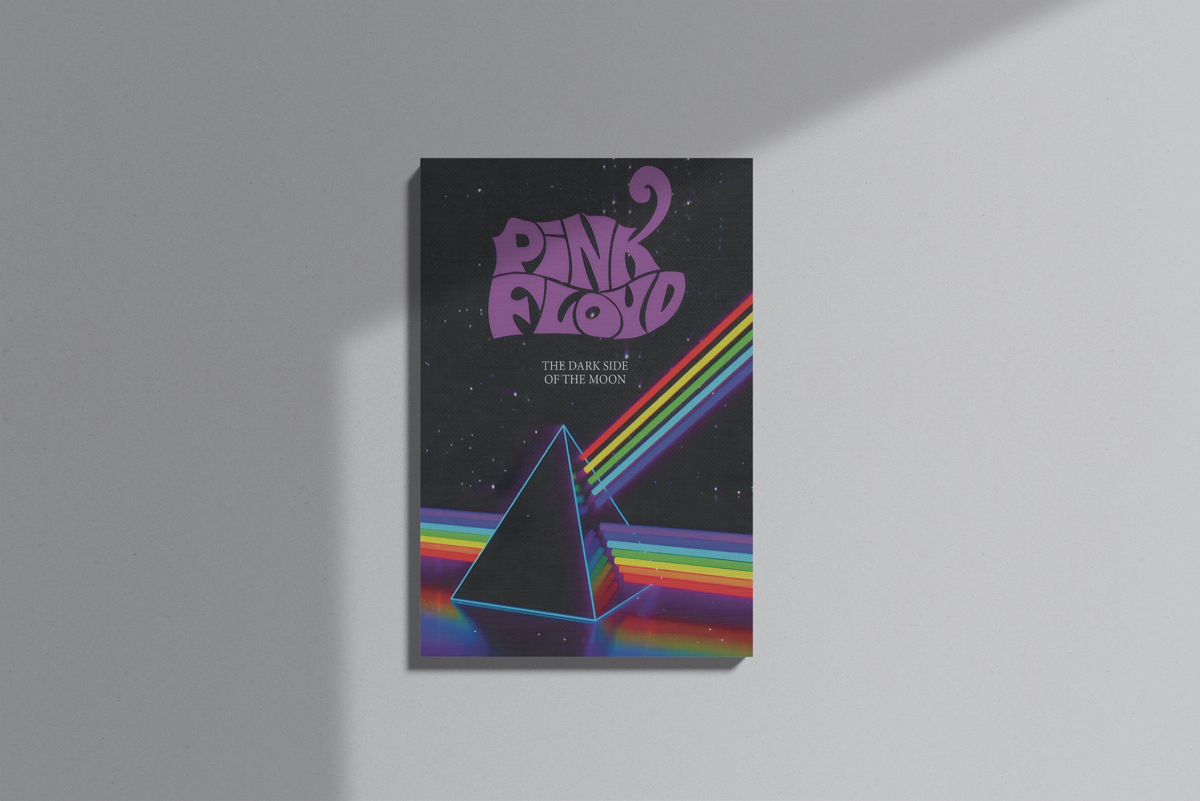 GeekCultcha Pink Floyd The Dark Side of the Moon Premium Canvas Print