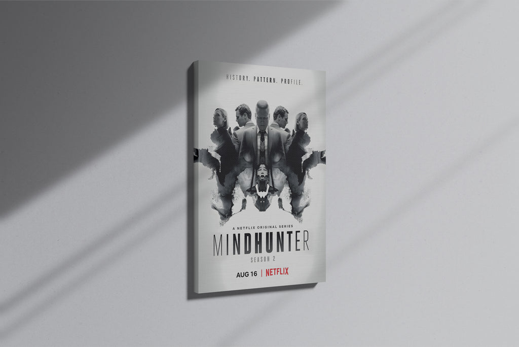 GeekCultcha Mindhunter Season 2 Premium Canvas Painting