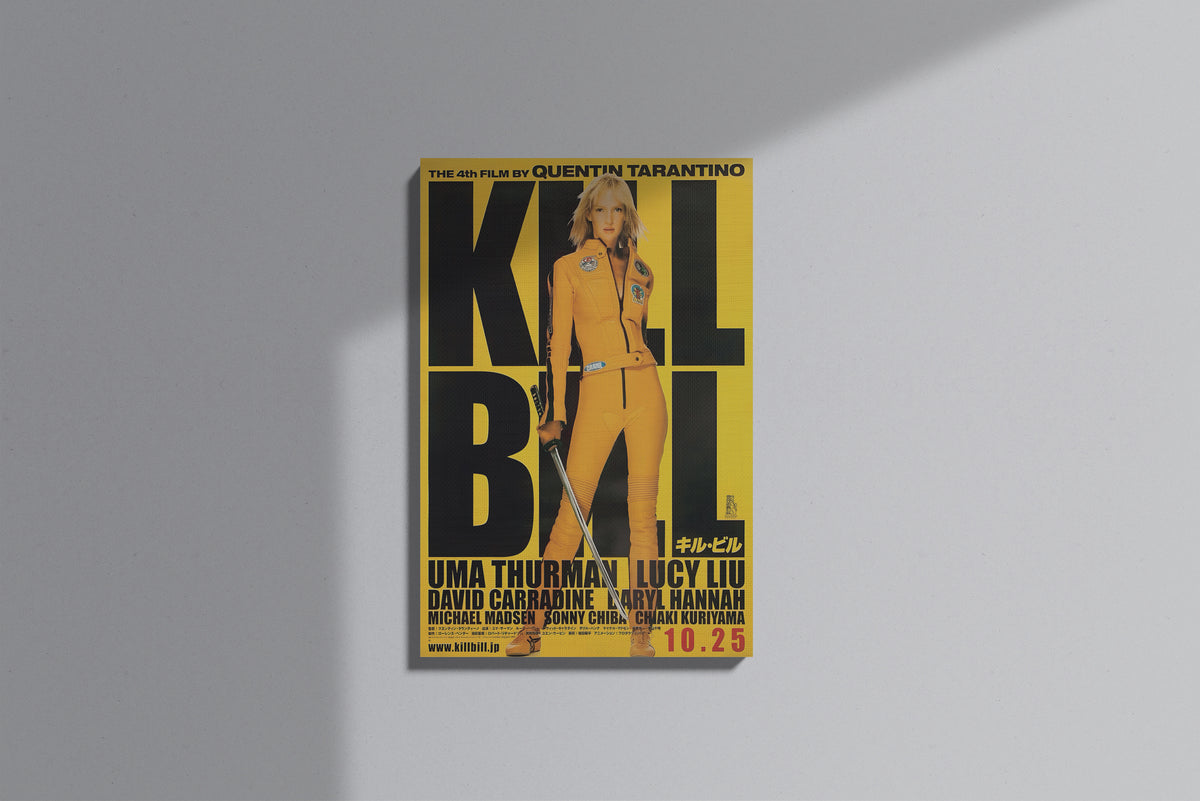 GeekCultcha Kill Bill Beatrix Kiddo Premium Canvas Print