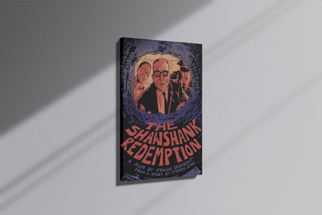 GeekCultcha The Shawshank Redemption Premium Canvas Print