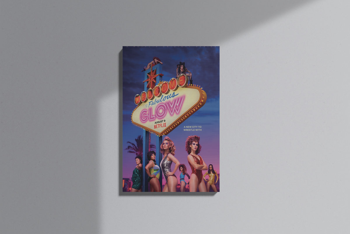 GeekCultcha Netflix GLOW Premium Canvas Print