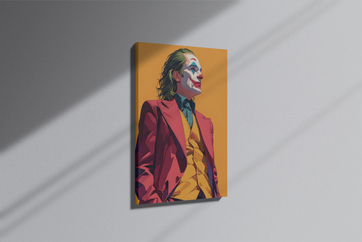 GeekCultcha DC Comics Joker Premium Canvas Print