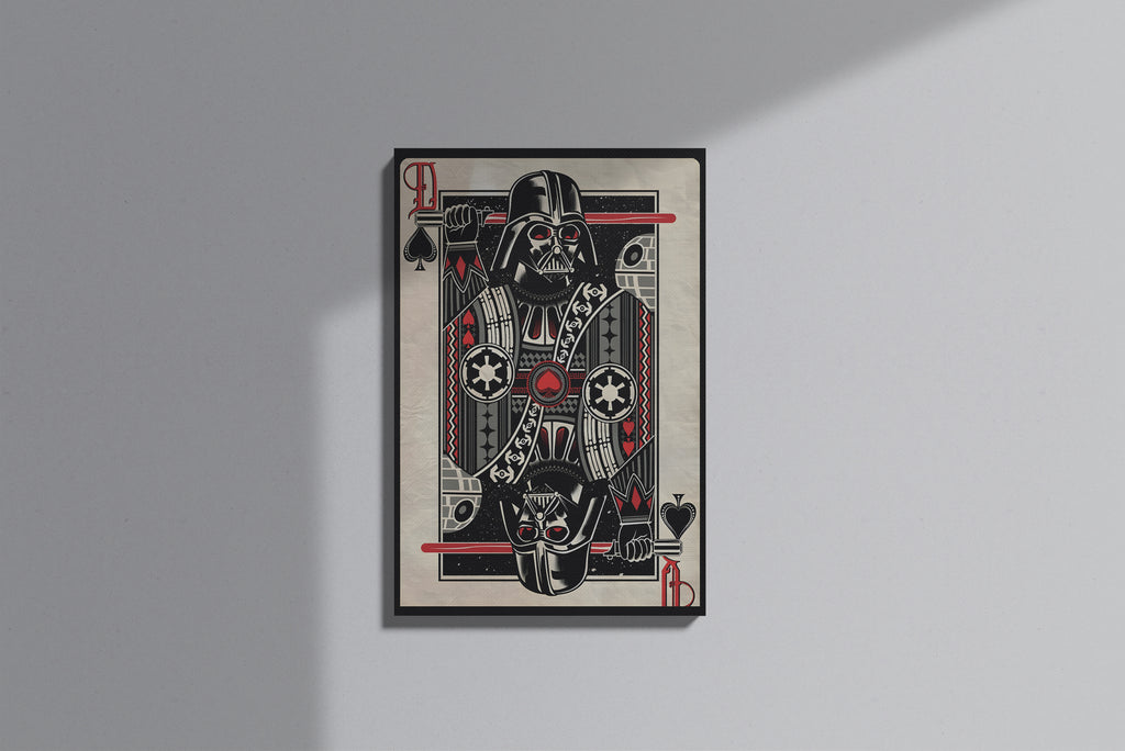 GeekCultcha Star Wars Darth Vader Premium Canvas Print